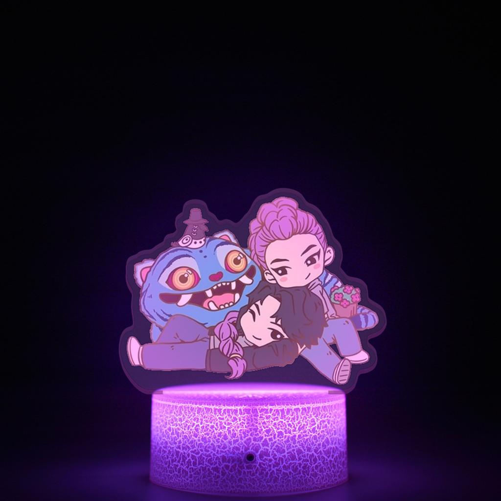 Stand Night Light Is Suitable For Children's Gifts, Fans Around The Beautiful Gift Lights