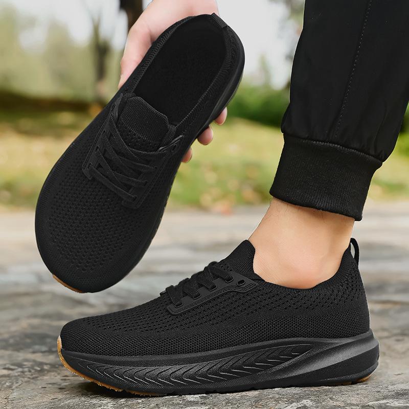 Wide head running shoes men's summer wide sole sports shoes wide last fattening high instep foot fat big head casual shoes men