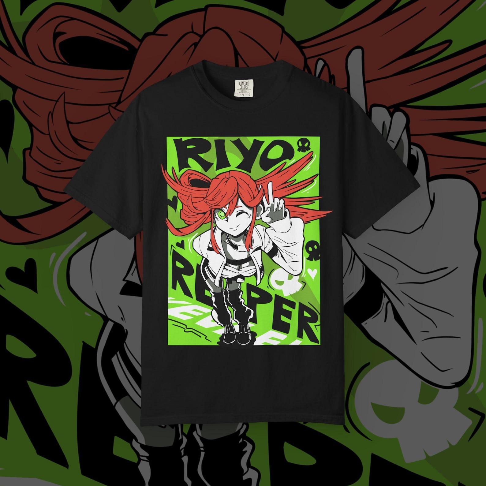 Gachiakuta Riyo T-shirt - Unisex Anime Manga Tee 4XL