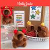 Weiche Plüsch-Capybara-Familie Niedliche Schlüsselanhänger Ideal Für Studenten Und Als Geschenke