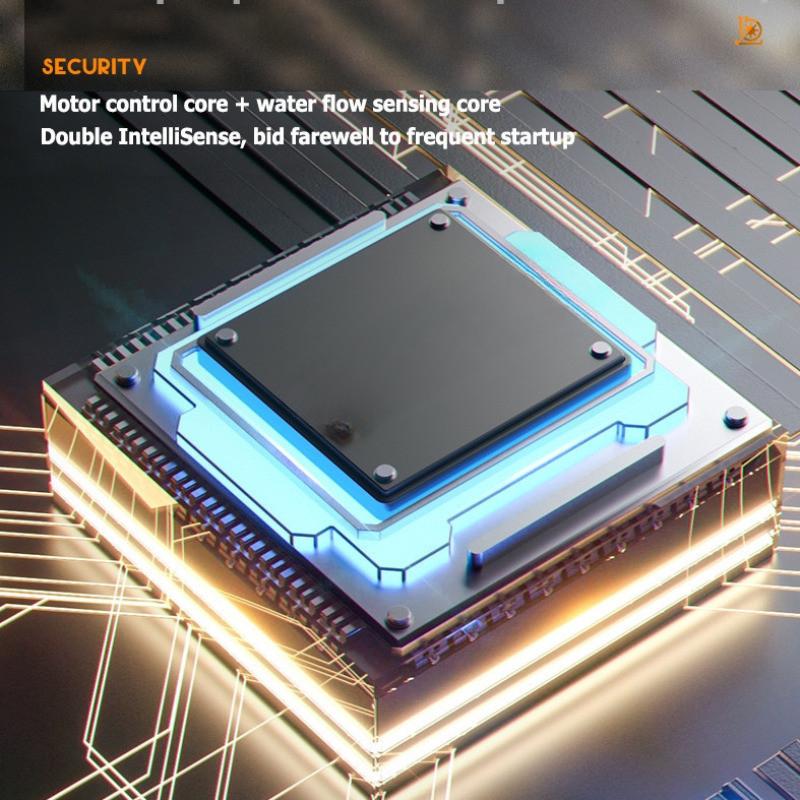 100W/150W/260W Automatic Water Booste Pump Automatic Pressurization Intelligent Microcontroller Household Shower Washing Machine