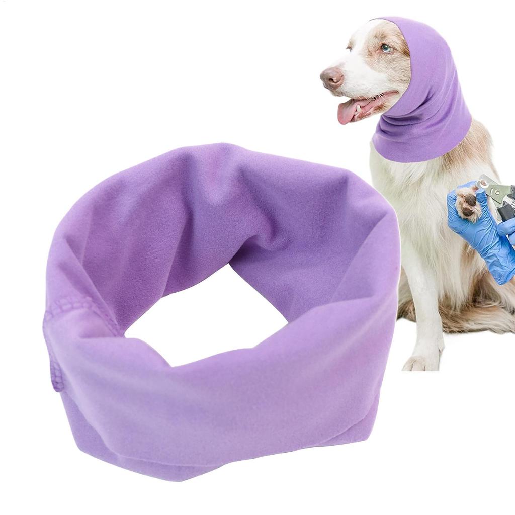 Dog Ear Cover  Grooming Earmuffs Soft Warm Noise-Proof Earmuffs Pet Ear Cover Cloth Hat Grooming Bathing Blowing Drying