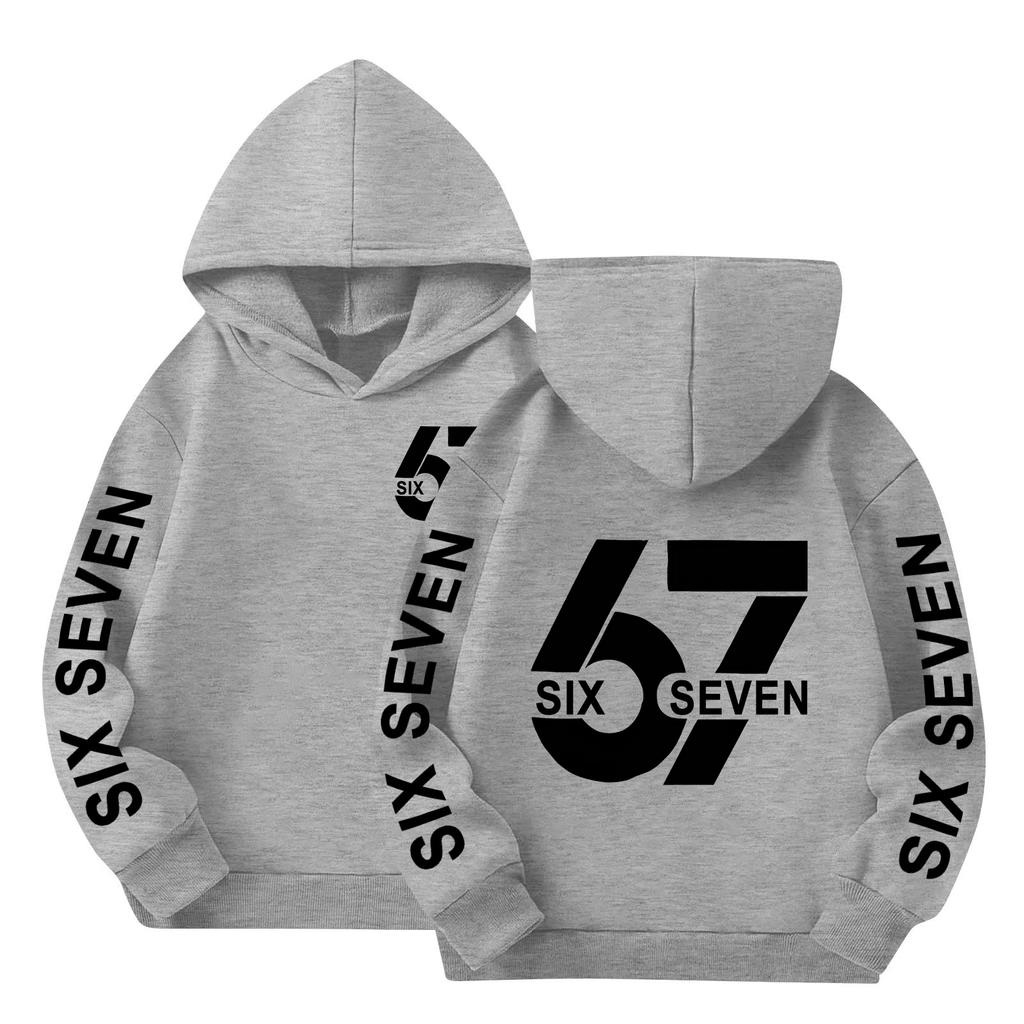 Chłopięca bluza z kapturem z nadrukiem z długim rękawem, casualowa, sportowa, wygodna