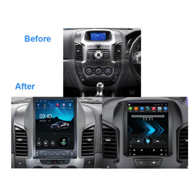 1024*768P For Ford Ranger 2012-2015 Carplay Android 14 Car Radio Multimedia Video Player Navigaion Head Unit Stereo 2Din Audio