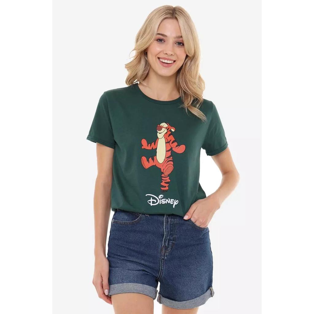 Winnie the Pooh Womens/Ladies Tigger Jumping T-Shirt