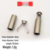 Colored Metal Alloy Hoodie Drawstring Clip Buckle