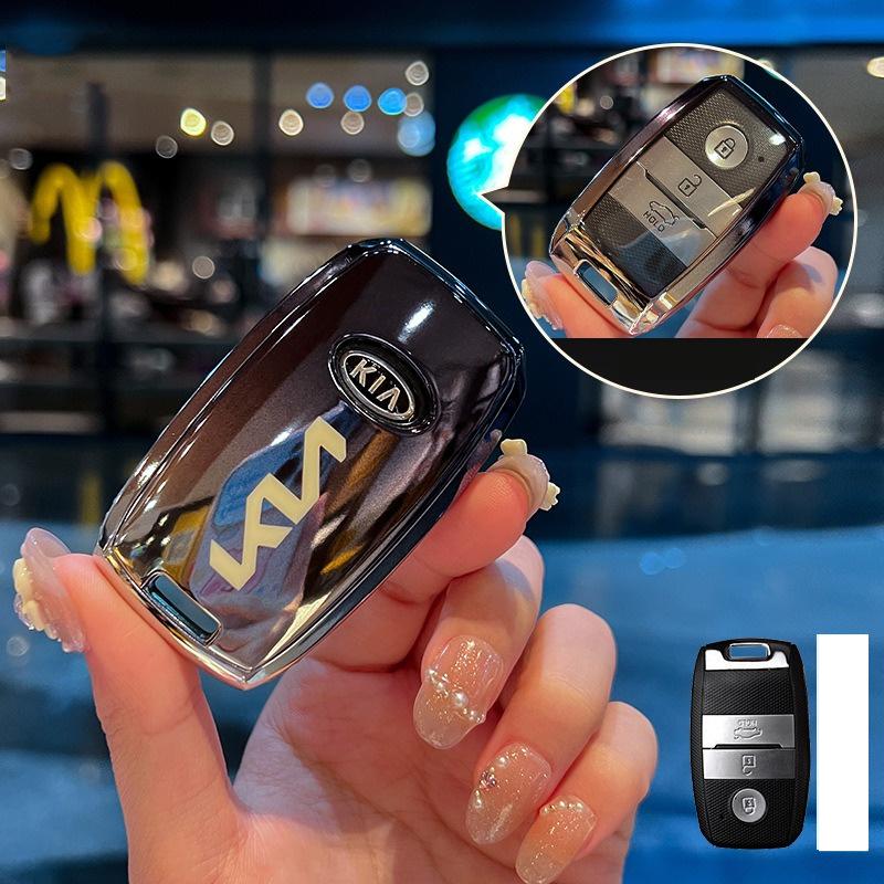 2026 Hot Car Sticker Car Key Case Cover for Kia K2 KX Rio Sorento K4 Cerato Forte Picanto Stonic Carnival Niro Morning Picanto E