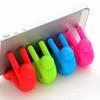 1pc Silicone Support Pan Pot Lid Holder Anti-Overflow Pot Clip Kitchen Tools Stand Mobile Phone Chopstick Spoon Holder Stand