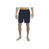 Nike Solid Color Lace-Up Casual Swim Shorts Men Swimwear Navy-Blue DN3289-410