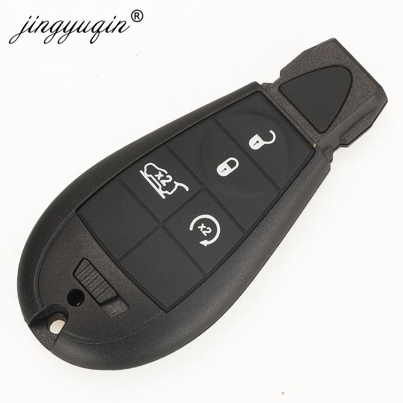 Jingyuqin Fobik GQ4-53T Afstandsbediening Autosleutel 433MHz PCF7961M 4A Chip voor Jeep Cherokee Sport KL 2014 2015 2016 2017 2018 2019 Fob