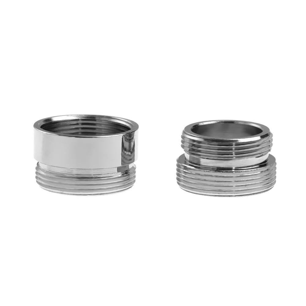 Tap Aerator Connector Metal Outside Inside Thread Water Saving Adaptor Kitchen Faucet With Gasket 16/18/20/22/24/28/mm to 22mm