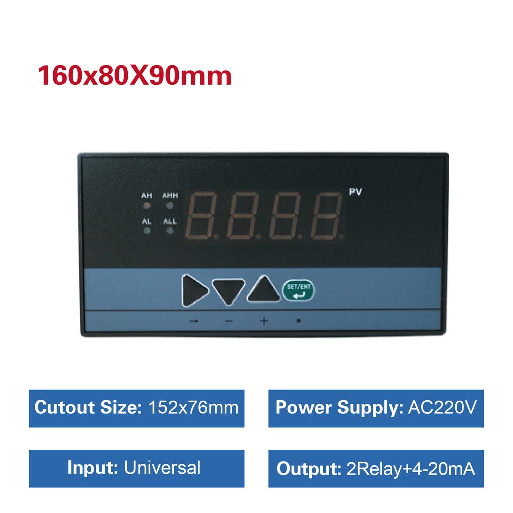 Non Contact IR Temperature Sensor 0-600 Degree 12-36VDC Analog Output 4-20mA 0-10V RS485 for Industrial Automation