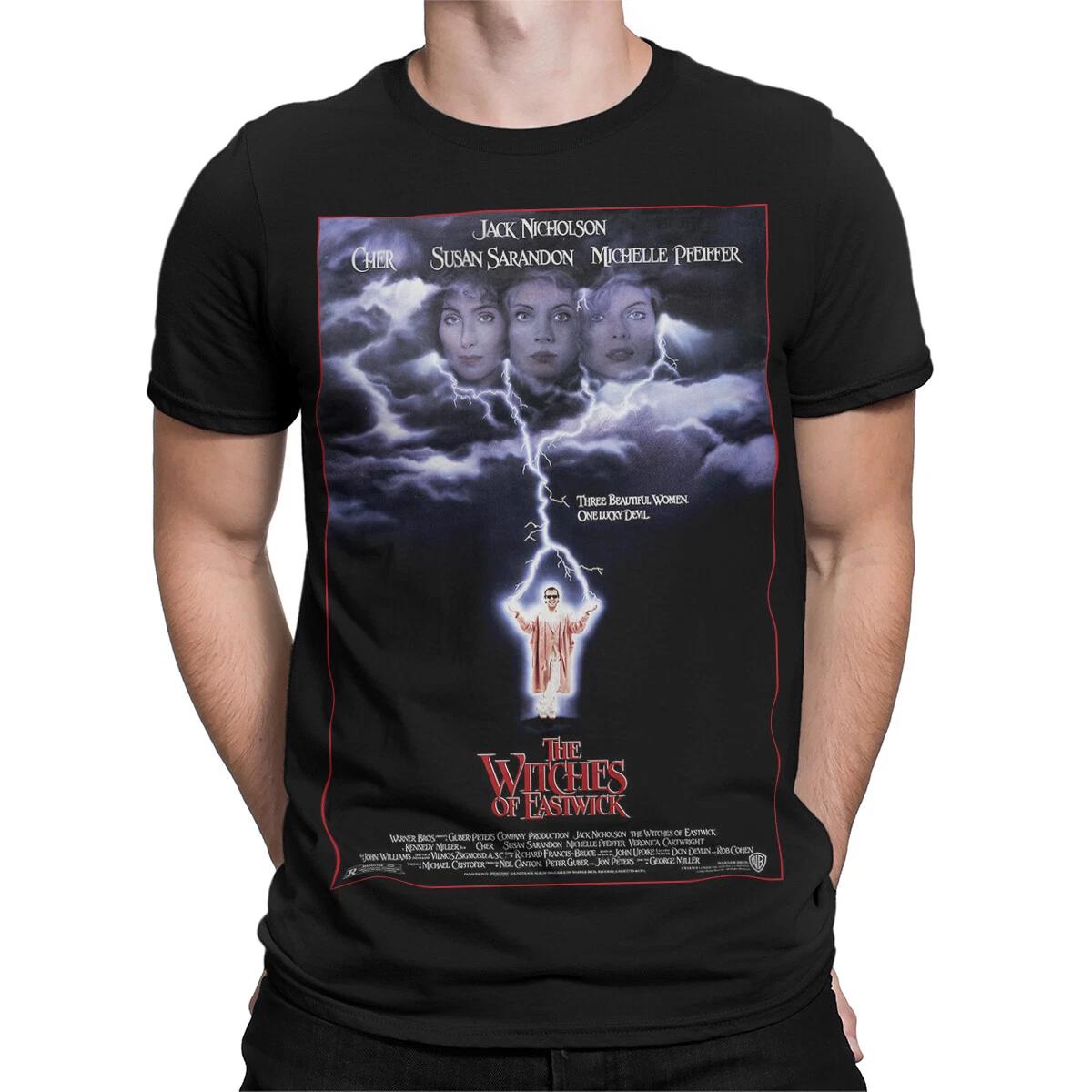 The Witches Of Eastwick Movie Jack Nicholson Cher Sarandon Pfeiffer Mens Womens S