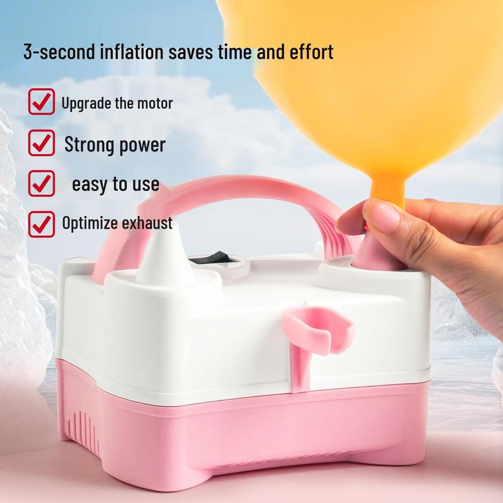Automatic Electric Balloon Pump - Portable Inflator & Blower