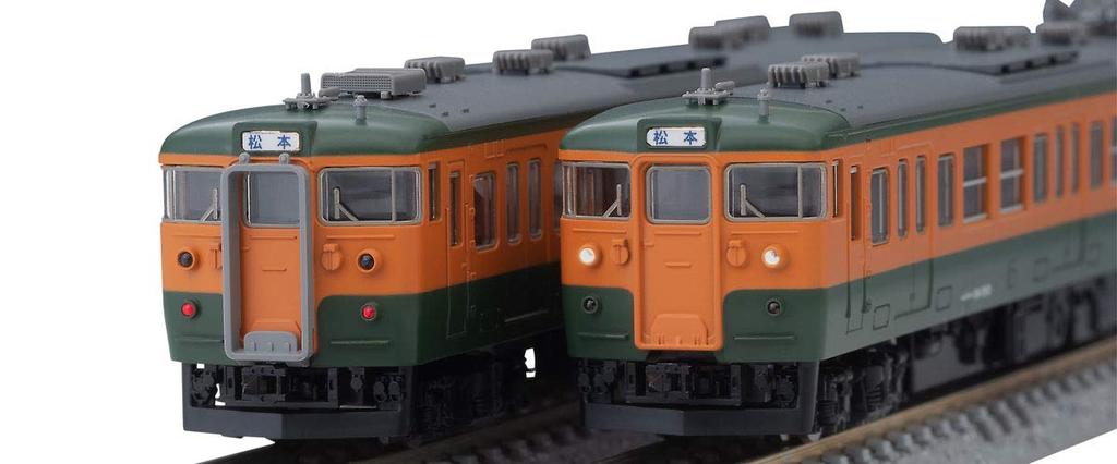 TOMIX N gauge series suburban train Shonan set 2 cars 98082 Railway model train 115-1000 color/Kumoha 114-1500