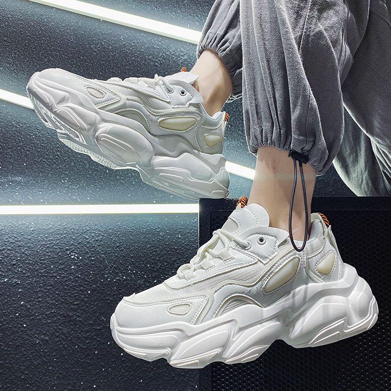 Fashion Men's Height Increase Shoes Sneakers Mesh Breathable Running Shoes Cushion Walking Shoes Casual Sneakers Fashion Shoes for Women