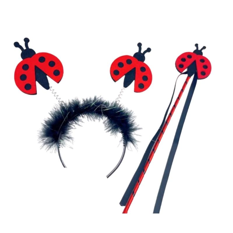 Animals Pattern Headbands Set Comfortable Soft Headbands Multi Color Hairpiece for Stylish Ladies