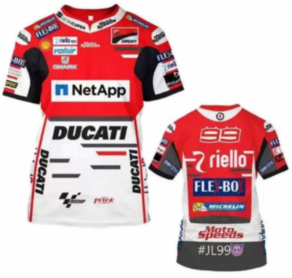 2026 Nuova tuta da moto da corsa F1 tuta da ciclismo, traspirante e ad asciugatura rapida T-shirt a maniche corte con scollo rotondo camicia da lavoro fuoristrada