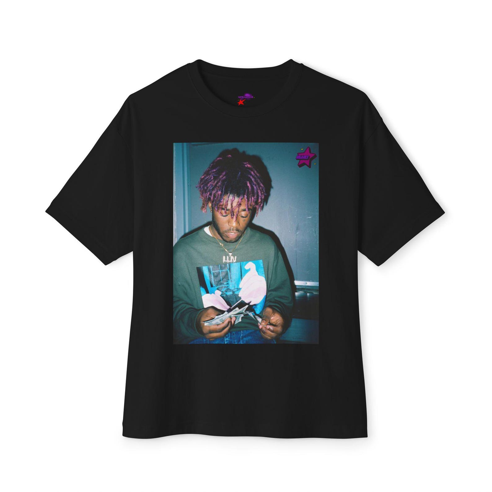 Y2K Lil Uzi Vert Unisex Oversized Boxy Tee, Rapper Merch Graphic Logo T-Shirt, Lil Uzi vs The World, Streetwear Shirt, Hip Hop Clothing 2XL