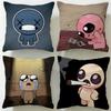 Classic Game The Binding Of Isaac Cushion Cover Soft & Easy-Wash Pillow Case – Versatile for Couch, Bed, Travel and Office