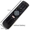 Smart TV Remote Controller Replacement Compatible For Philips HOF16H303GPD24 Smart Netflix 398GR08B Accessories Without Battery