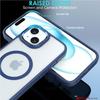 iPhone 15 Tough Case [Magnetic Fusion] Premium Tough Rugged Protective Case Slim Heavy Duty Protection with Clear Back Compatible with MagSafe