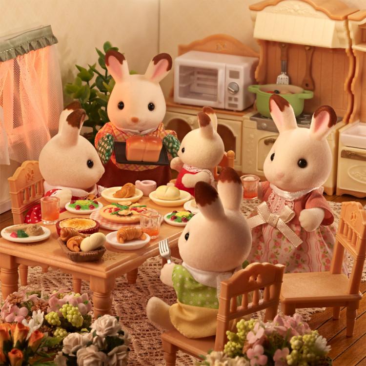 [Sylvanian]5655-New Chocolate Rabbit Family