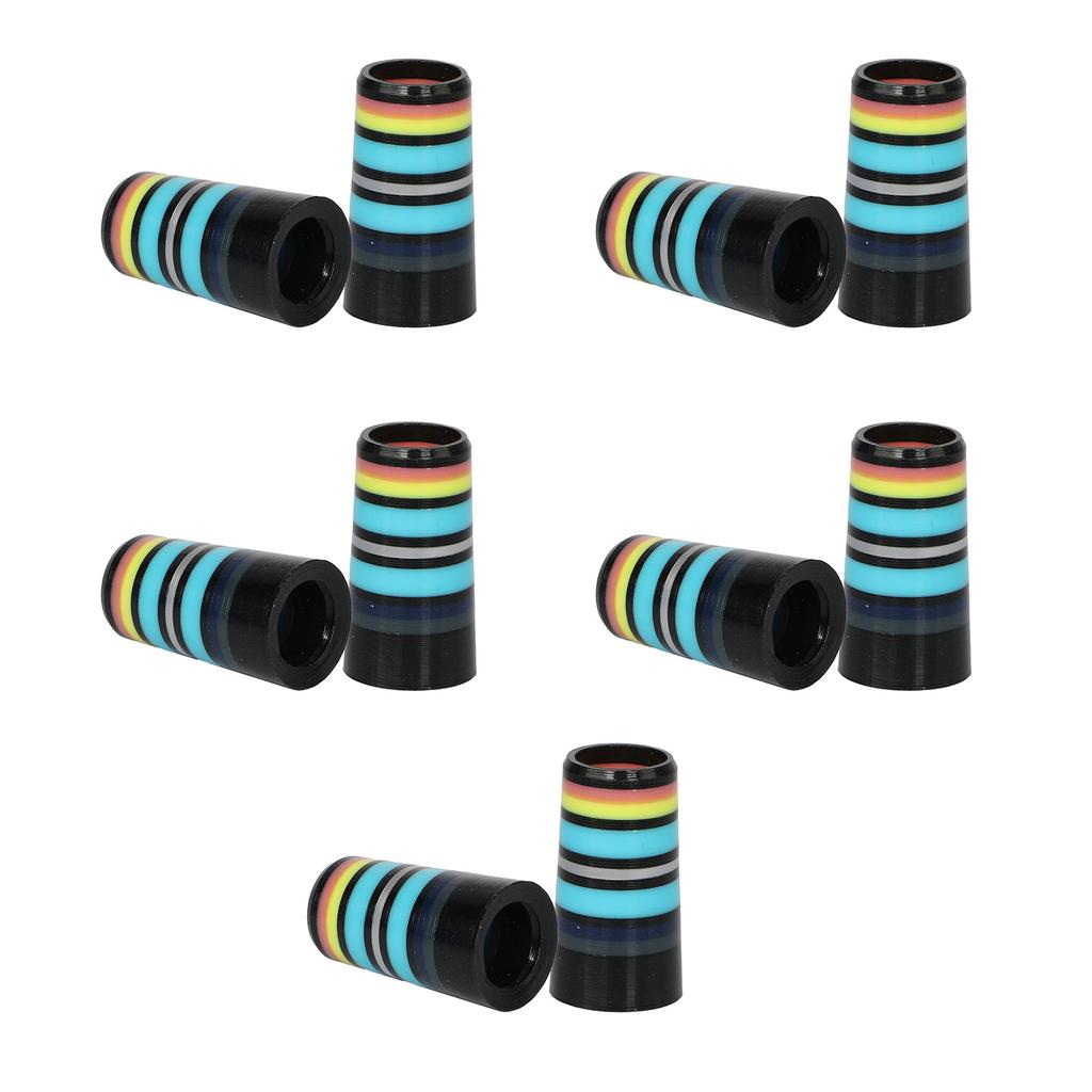 10Pcs Golfing Iron Ferrules Fit 0.35Inch 0.37Inch Iron Shafts Golfing Tapered Ferrules Golfing Equipment Accessories