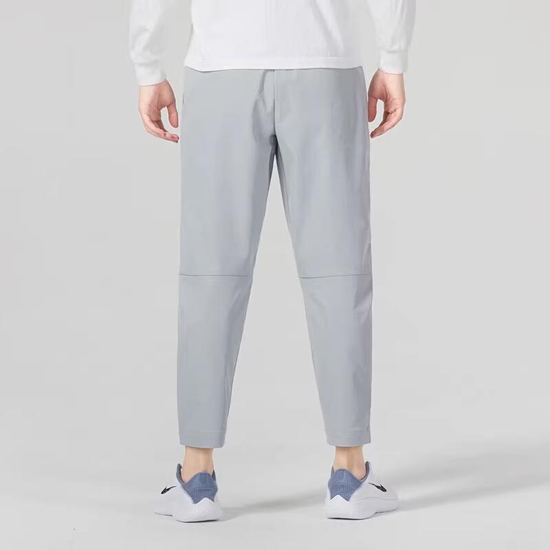 Nike Club Woven Tapered Leg Pants Men's Light Smoke Gray White DX0625-077