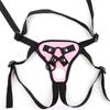 Women's Leather Pull-Up Pants with Strap-On Dildo for Lesbian, Gay, and Transgender Play