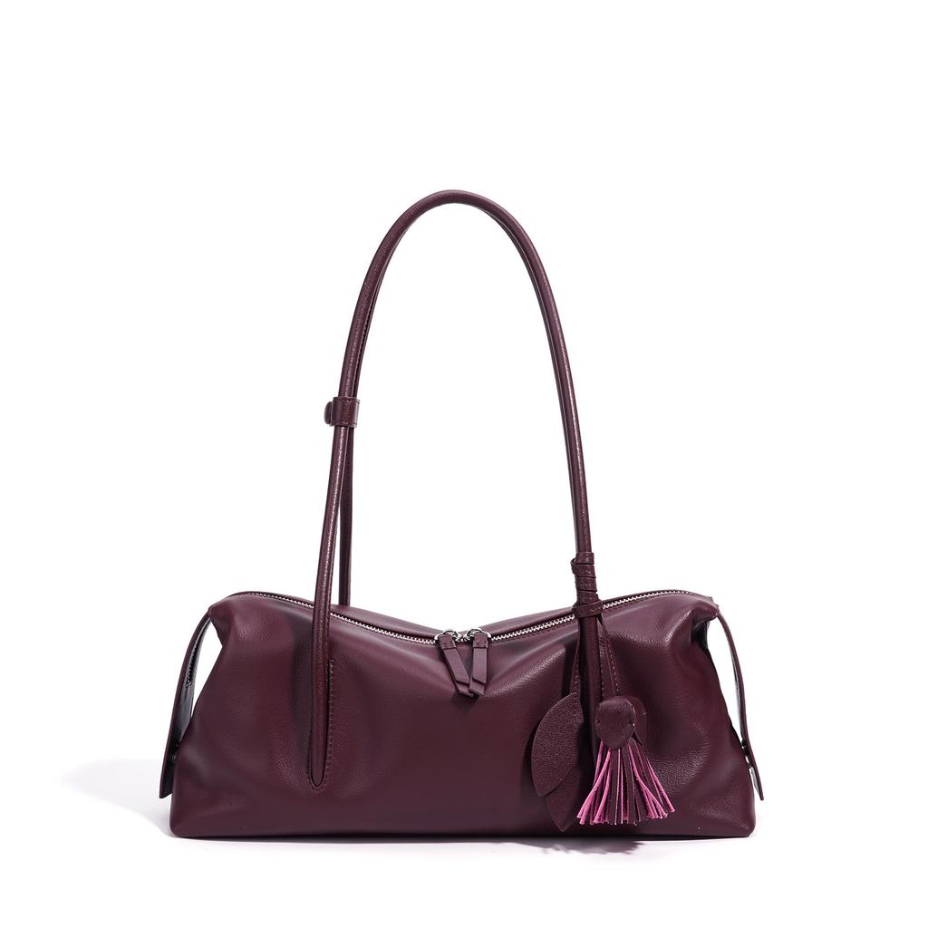 Luxury Handbags Female Underarm Bag Shoulder Bag Women Bags New Fashion 2025 Genuine Cowhide Leather