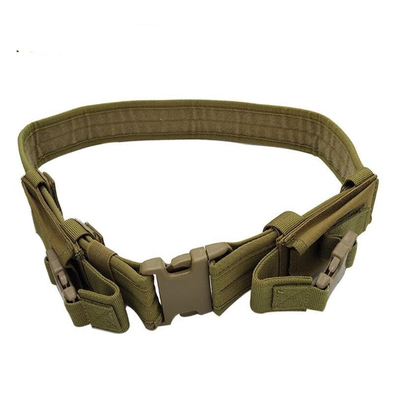 Tactical Duty Belt with Equipment Pouches
