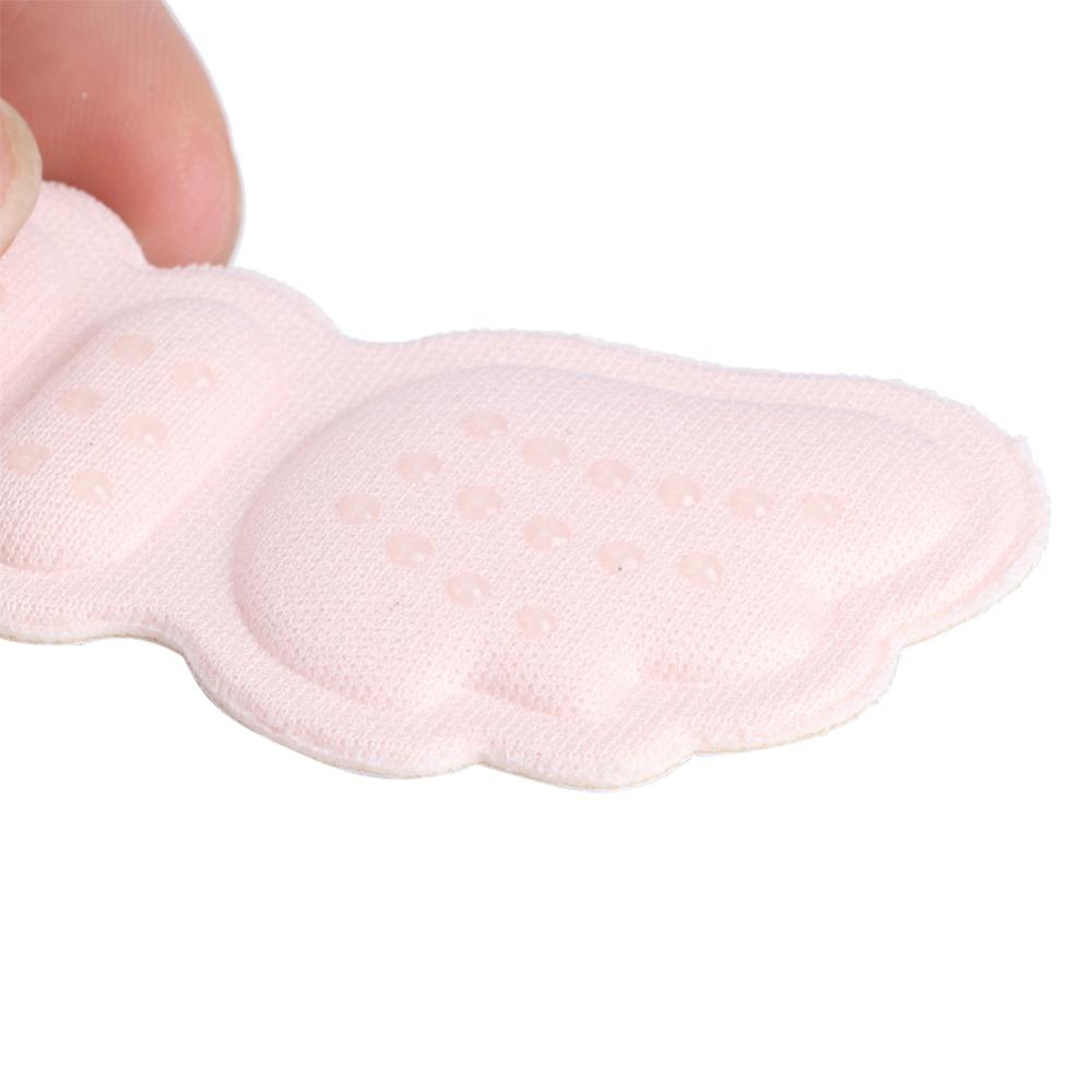 5 Pair Thickness 3mm/6mm Angel Wing Dot Glue Heel Pads New shoes rubbing heel relief