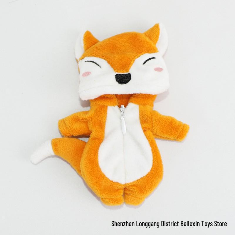 Animal Pajamas Sleepwear for 1/6 BJD Dolls – Fits 12-Point, GSC Body9, and Molly Dolls