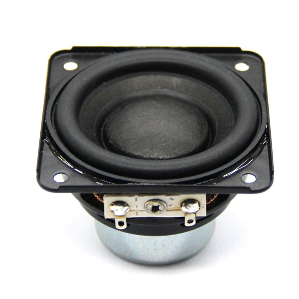 Versatile 58mm Magnetic Speaker, 4Ohm, 15W Full Ranges Woofer Loudspeakers Replacement for Various Devices Applications