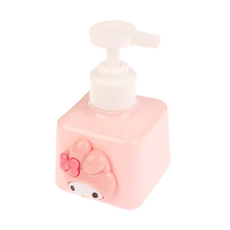 200Ml Sanrio Hello Kitty Soap Bottle My Melody Shampoo Shower Milk Sub-Bottle Lotion Press Pink Storage Bottle