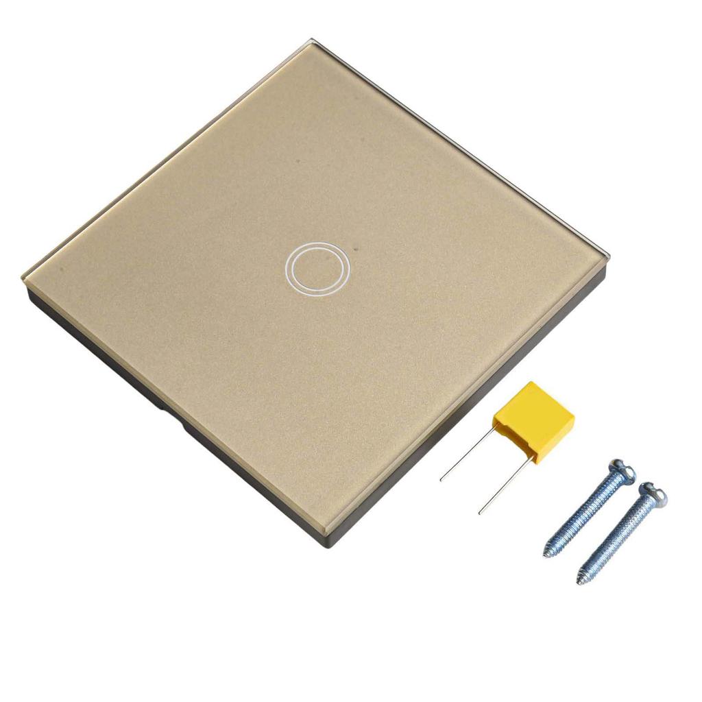Single Touch Switch For LED Lamp/Incandescent Bulb 1Gang 1way Touch Light Switch 2026 Hot Sale Brand. New And High Quality