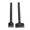 6/10 Prong Rhombus Hole Lacing Stitching Chisel 4mm Leather Prong Punch Tool Prong Punch Leather Craft Tool Easy To Use