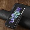 Ultra Thin Flip Leather Cover for Samsung Galaxy Z Flip 7 FE 6 5 4 3 Flip7 Flip6 5G Card Solt Holder Wallet Magnetic Phone Case
