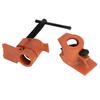 34 Inch Pipe Clamp Jaws Vise Fixture Set Woodworking Tool Kit (ordinary)