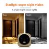 Video Doorbell Door Viewer Camera Door Peephole Door Camera Doorbell With Wireless Monitor Live Night Vision For Home Office