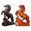 Wooden Horse Statue Sculptures Decorative Animal Figurines Tabletop Ornament Symbols Wealth Career Home Decorations
