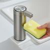 Induction Sensor Automatic Hand Soap Dispenser 304 Stainless Steel Smart Liquid Soap Jar  Shampoo
