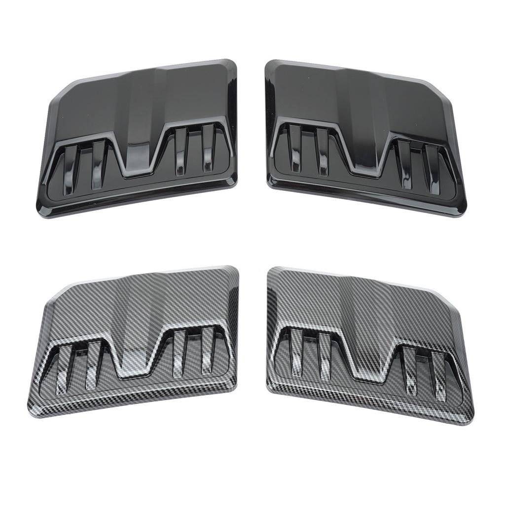 Universal ABS Engine Hood Vent Grille Decorative Cover