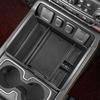 Auto-Mittelkonsolen-Organizer für Chevy Silverado/GMC Sierra 1500 2014-2018 und 2500HD/3500HD 2015- Aufbewahrungsbox Zubehör