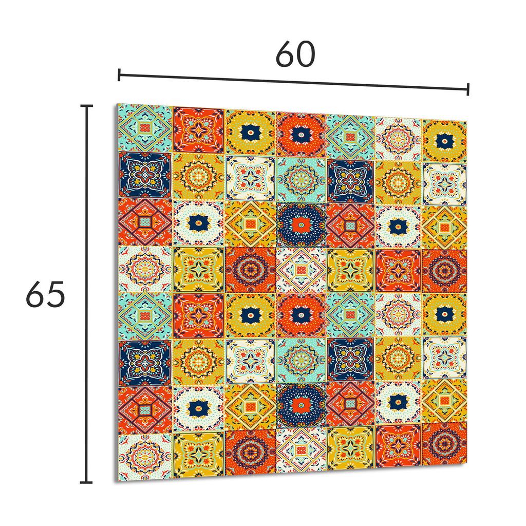PANEL SZKLANY DO KUCHNI 60x65 Mozaika
