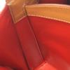 Used CELINE Turn lock Shoulder Bag leather Brown Used Women