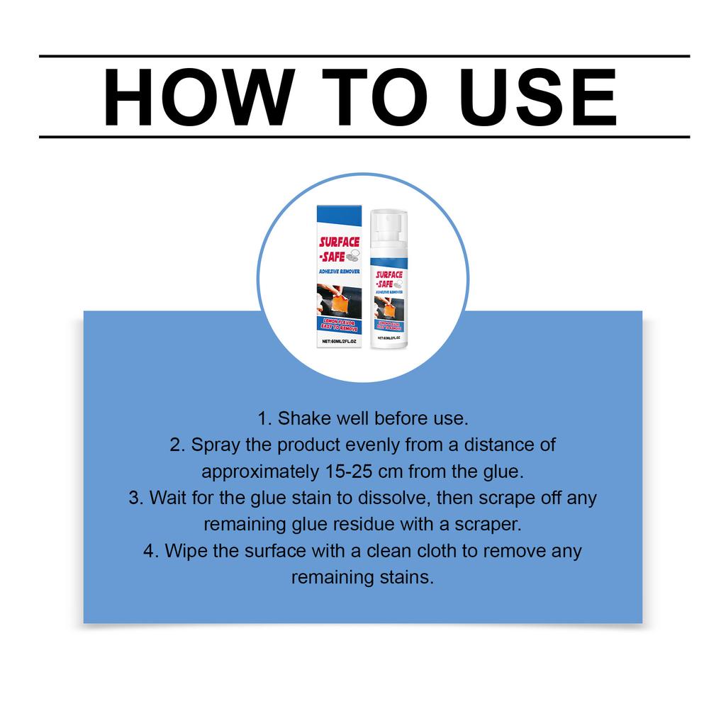 Klebstoffentferner; Auto Klebstoffreiniger; Klebstoffentferner(60ml)