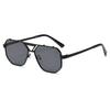 1/2pcs Vintage Metal Double Bridges Square Women Luxury Driving Sunglasses Shades UV400 Men Gradient Lens Sun Glasses UV400
