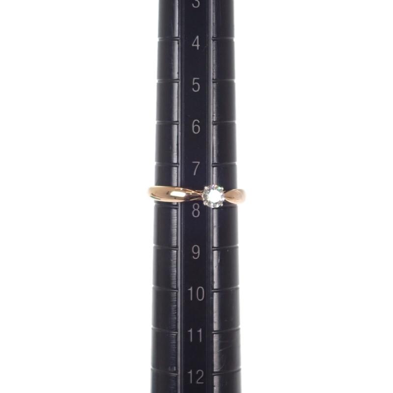 TIFFANY&Co.  # 8(Dimensiunea JP) inel K18 Aur Roz/Platină Pt950 Femei